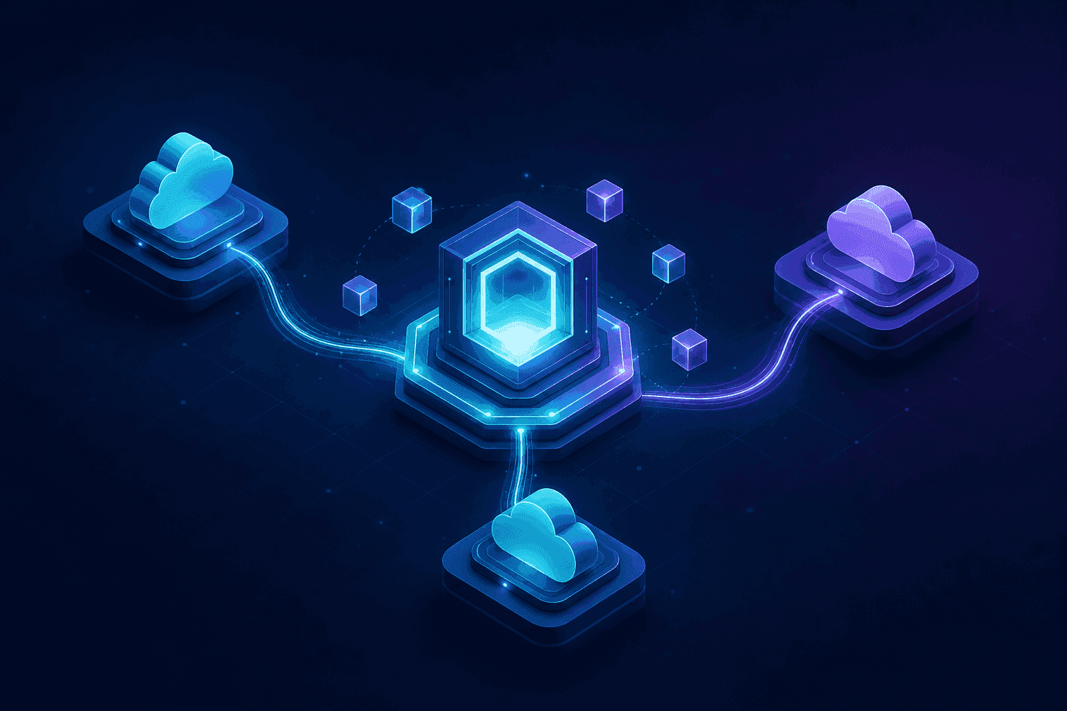 LLM Gateway deployed across AWS, GCP, and Azure