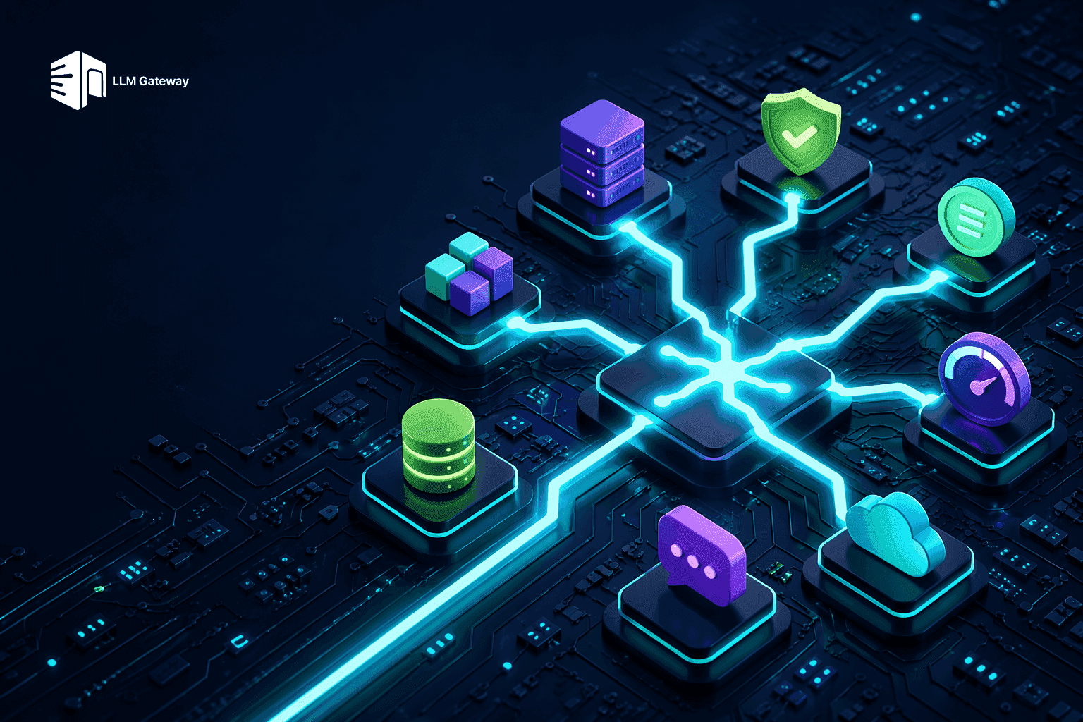 The best LiteLLM alternatives in 2026 — LLM gateway options branching from a central routing hub