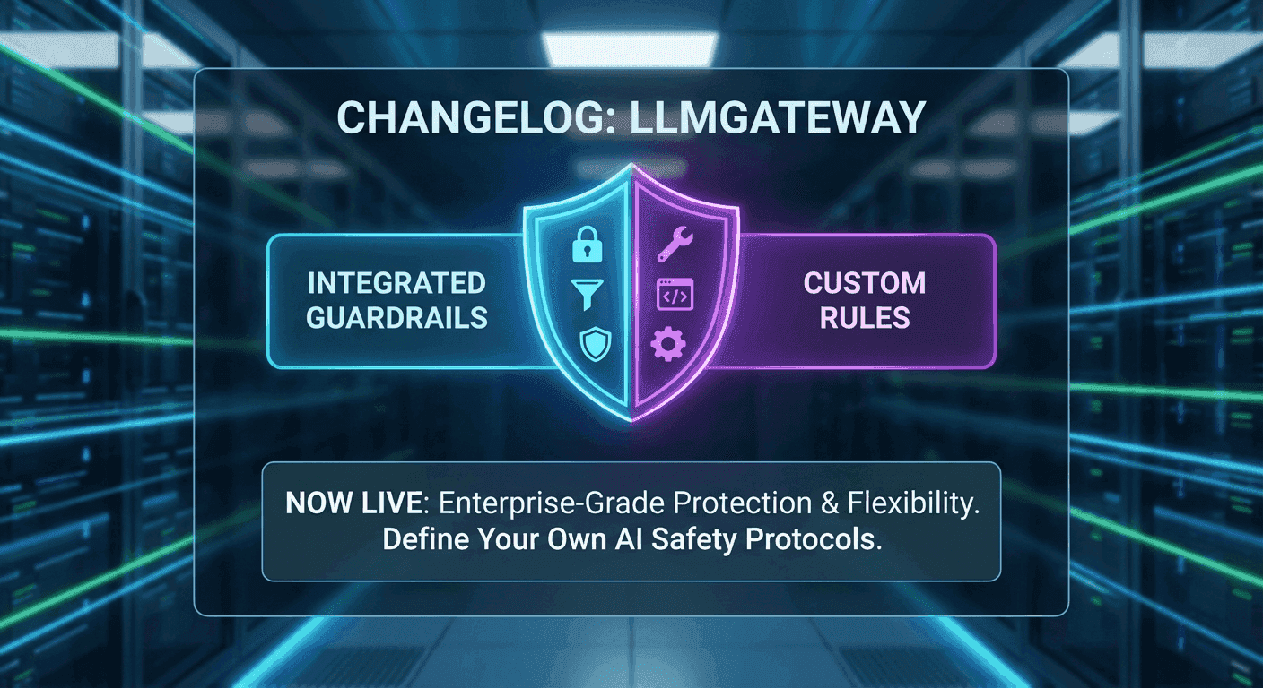Integrated guardrails and custom rules for enterprise safety policies